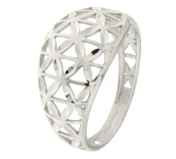 White Gold Women&#39;s Ring GL100980