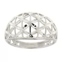 White Gold Women&#39;s Ring GL100980