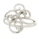 White Gold Women&#39;s Ring GL100983