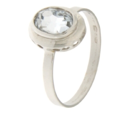 White Gold Women&#39;s Ring GL100984