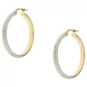 White Yellow Gold Women&#39;s Earrings GL100987