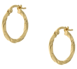 Yellow Gold Women&#39;s Earrings GL101008