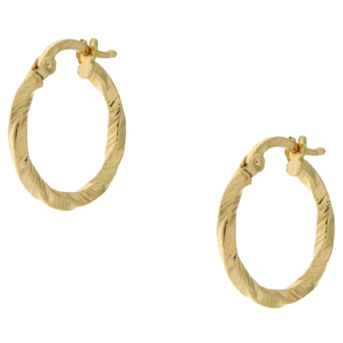 Yellow Gold Women&#39;s Earrings GL101008