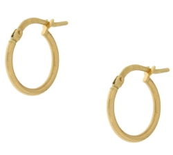 Damenohrringe aus Gelbgold GL101014