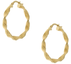 Damenohrringe aus Gelbgold GL101018