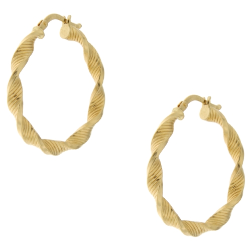 Yellow Gold Women&#39;s Earrings GL101018