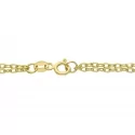 White Yellow Gold Women&#39;s Necklace GL101040