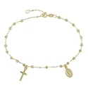 Unisex Yellow Gold Bracelet GL101042