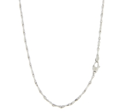 Collana Uomo Oro Bianco GL101043