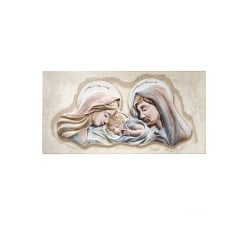Picture Holy Family Acca Argenti QS.890 SF cm31x61