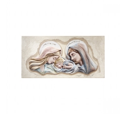 Picture Holy Family Acca Argenti QS.890 SF cm31x61