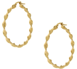 Damenohrringe aus Gelbgold GL101060