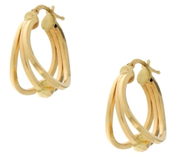 Yellow Gold Women&#39;s Earrings GL101062