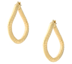 Damenohrringe aus Gelbgold GL101075