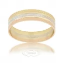 Fedina Diana in oro bianco giallo e rosa 18 kt FD36 TC