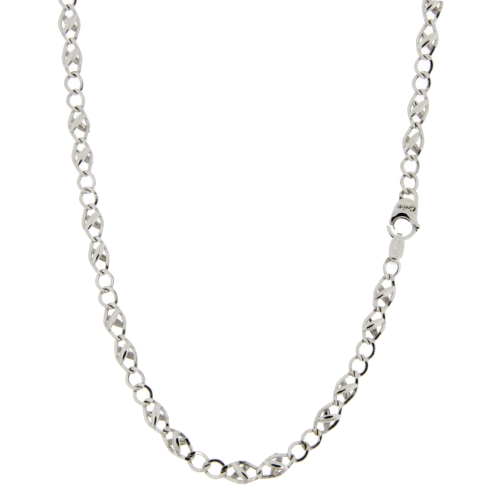 Collana Uomo Oro Bianco GL101077