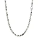 White Gold Men&#39;s Necklace GL101078