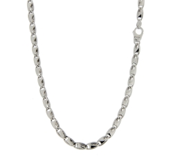 Collana Uomo Oro Bianco GL101078