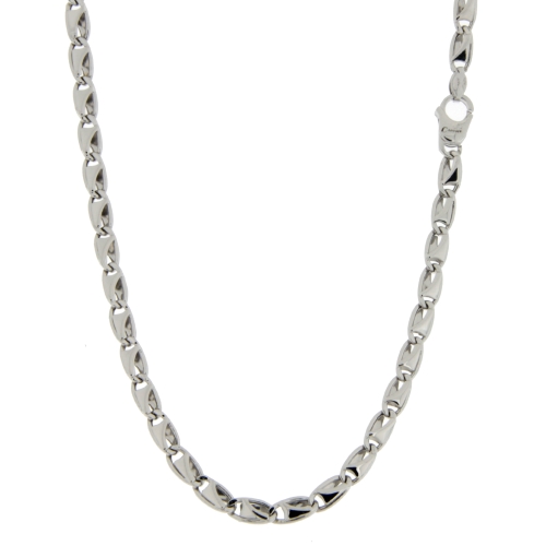 Collana Uomo Oro Bianco GL101078