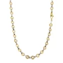 Collana Uomo Oro Giallo Bianco GL101085