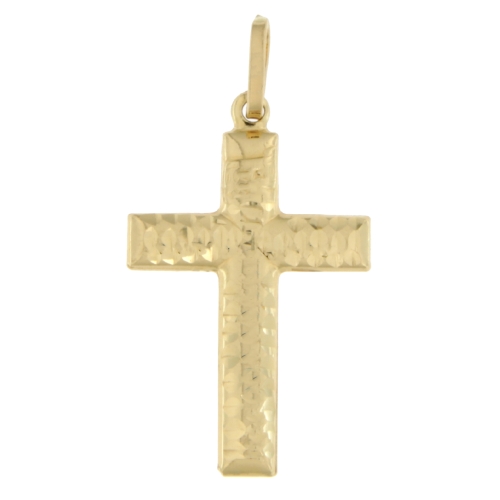 Yellow Gold Cross Pendant GL101095