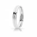 Unoaerre Lyra Wedding Ring White Gold Brilliant Promises