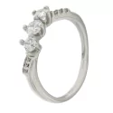 White Gold Women&#39;s Ring GL101114