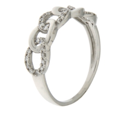 White Gold Women&#39;s Ring GL101117