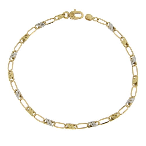 White Gold Men&#39;s Bracelet GL101118
