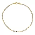 White Gold Men&#39;s Bracelet GL101122