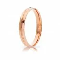 Unoaerre Lyra Wedding Ring Rose Gold Brilliant Promises