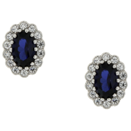 White Gold Women&#39;s Earrings GL101126