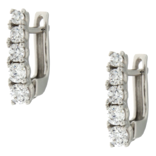 White Gold Women&#39;s Earrings GL101131