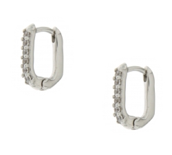 White Gold Women&#39;s Earrings GL101132