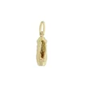 Yellow gold ballerina shoe pendant 803321700461