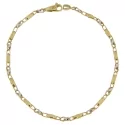 White Gold Men&#39;s Bracelet GL101138