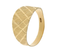 Yellow Gold Women&#39;s Ring GL101143