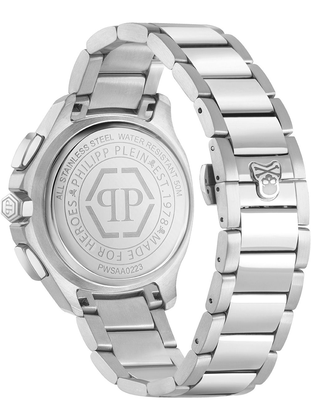 Orologio Analogico Quarzo Philipp Plein Uomo PLEIN UNDERDOG PWUFA0325 Silicone