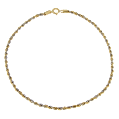 Weiß-Gelb-Gold Damenarmband GL101155