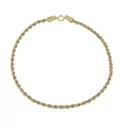 Weiß-Gelb-Gold Damenarmband GL101156