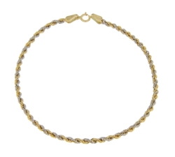 Bracciale Donna Oro Giallo Bianco GL101156