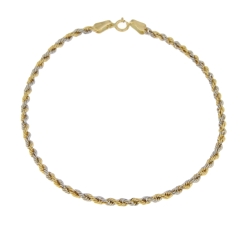 White Yellow Gold Women&#39;s Bracelet GL101156