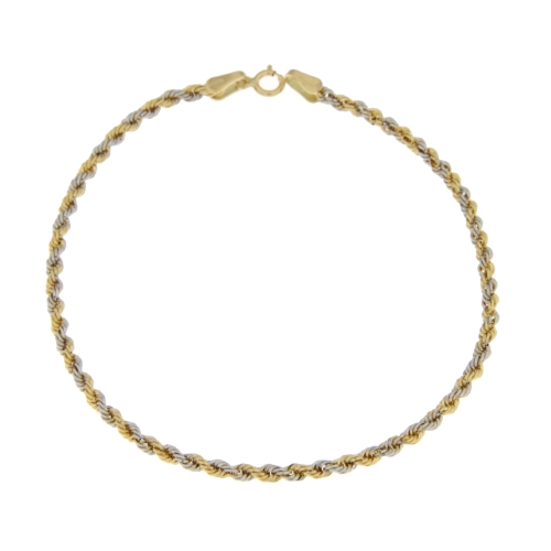 Bracciale Donna Oro Giallo Bianco GL101156