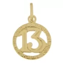 Charm Charm 13 Yellow Gold GL101160