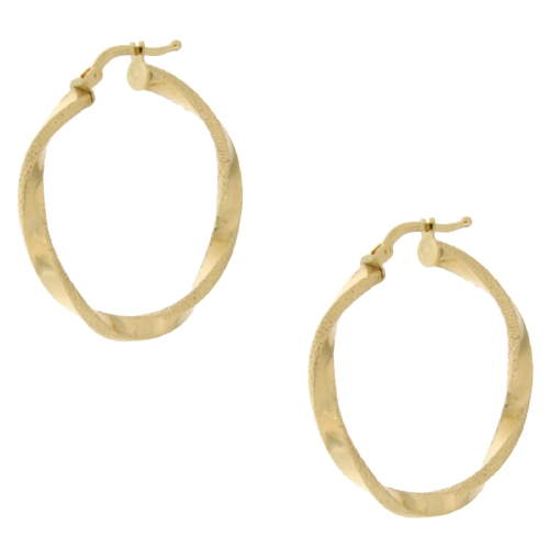 Yellow Gold Women&#39;s Earrings GL101161