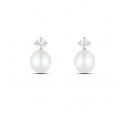 Orecchini Stroili Bon Ton Oro Bianco 1400924