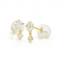 Stroili Bon Ton Yellow Gold Earrings 1426718