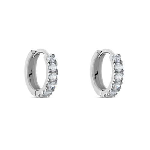Orecchini Stroili Toujours Oro Bianco 1411828