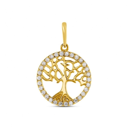 Stroili Poeme Yellow Gold Pendant 1412800