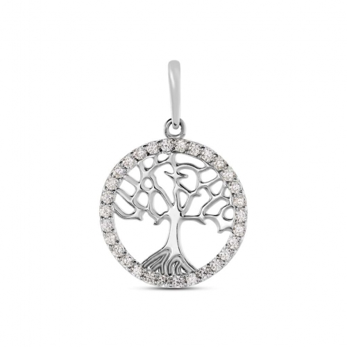 Stroili Poeme White Gold Pendant 1415947